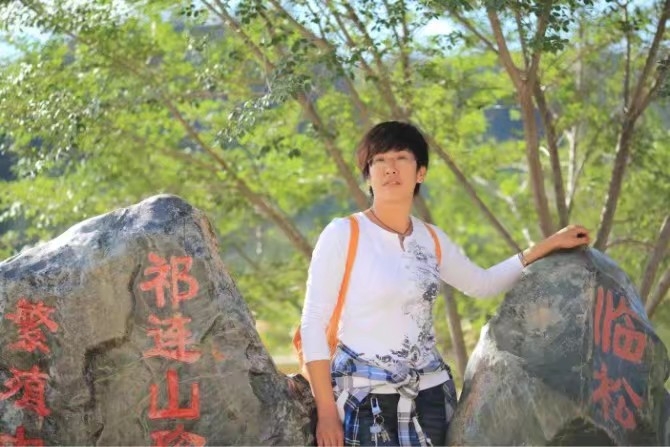 弱水河边青春草的第一张照片--张掖残疾人相亲网